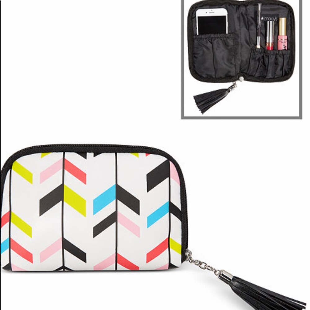 Macy’s Multi Colored Accessory Tech Pouch - image 1